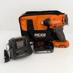 Ridgid R86002 18 Volt 1/4 In. Impact Driver - Battery Charger Case. Fixed Price $64.95.