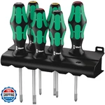 Wera 05105622001 335/350/355/6 Screwdriver Set Kraftform Plus Lasertip And Rack,. Fixed Price $64.14.