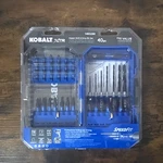 Kobalt Xtr Impact Drill & Bit Set 40PC For And Driver. Fixed Price $17.99.