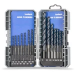 Toolant Noir-ti Cobalt Twist Drill Bit Set 21PCS Bullet Point Tialn Metal. Fixed Price $17.99.