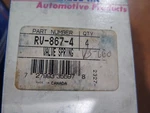Engine Valve Springs Pioneer Inc. RV-867-4 Box Of Nos (12-D1-4). Fixed Price $19.00.