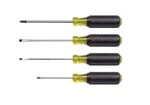 Klein Tools 4-PIECE Assorted Mini Screwdriver Set-cushion Grip Handles, New.. Fixed Price $20.00.