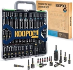55 Pieces Magnetic Impact Nut Driver Set, Bit Socket. Fixed Price $43.59.