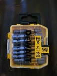 New Dewalt Maxfit In. T25 Screwdriving Bit 15 Pieces Sealed Box. Fixed Price $19.50.