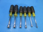Klein Tools Pc. Sae Nut Driver Set - 630 Series Made Usa Nice Lqqk!!. Fixed Price $26.99.