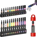 Impact Security Torx Screwdriver Bits SET,26PCS 1 /2 Magnetic TT7-TT40 S2 Steel. Fixed Price $18.99.