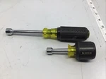 Klein Tools 646-1/4 1/4-INCH Nut Driver With 6-INCH Hollow Shaft And 610-5/16M. Fixed Price $19.95.