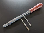 Restored Vintage Craftsman 12" Spiral Ratchet Screwdriver Two Bits W. Germany. Fixed Price $29.95.