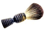 Vtg Restored Wood Handle & Lee Valley Tools Badger Hair Men's Shaving Brush Nos. Fixed Price $54.27.