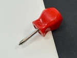 Snap-on Tools Usa SDDP22 #2 Phillips 3" Stubby Screwdriver Hard Red Handle. Fixed Price $28.49.