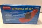American Tool Exchange 29 Pc Drill Bit Set #32072 1/16" 1/2" In. Fixed Price $19.22.