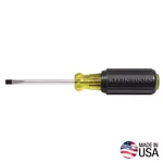 Klein Tools 601-3 3/16" Flat Head Screwdriver, Cabinet Tip With 3" Round Shank. Fixed Price $9.99.