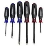 Husky 6-PIECE Diamond Tip Screwdriver Set Phillips Slotted Magnetic Color Coded. Fixed Price $34.98.