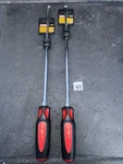 Sears Craftsman Professional Usa Nos 2PC Long Flat Screwdriver Set 47166 47168. Fixed Price $69.95.
