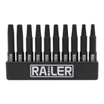 Double Square 8 Point Star Bit Set. Railer Premium S2 Steel Inch Spline D.... Fixed Price $18.06.