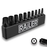 Tamper Proof Torx Bit Set, Railer 10-PIECE 6 Point Inch Security. Fixed Price $16.36.