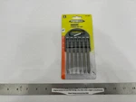 New Performax 4" Power Bit Set In Carry Case W/ Clip - 6 SQ1, SQ2, SQ3. Fixed Price $13.90.