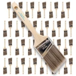 48PK 2.5"ANGLE House Wall,trim Paint Set Home Exterior Interior Brushes. Fixed Price $144.99.