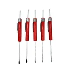 Lot 5 Professional Philips Flat Head Pocket Electronics Mechanic Screwdriver New. Fixed Price $8.95.