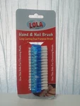 Lola & Nail Brush, Dual-sided, Soft Stiff, Plastic Block Handle 1 Count. Fixed Price $6.50.