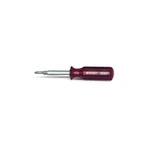 Wright Tools 9180 4-IN-1 Screwdriver 3-1/2" Blade Length 3/16", 5/16", #1, #2. Fixed Price $19.66.