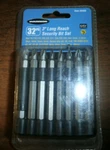 Warrior 32 Pc. 3" Long Reach Security Screwdriver Bit Set 68460. Fixed Price $10.99.