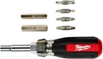 Milwaukee 48-22-2881 13-IN0 Cushion Grip Screwdriver With Schrader Bit New. Fixed Price $24.03.