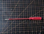 Vintage Oxwall E206 Insulated 5000 Volts 9" Slotted Flat Tip Screwdriver; Red. Fixed Price $11.99.