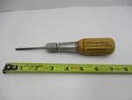 Stevens Walden Inc Wood Handle Screwdriver #3801W Torx T15W Vgc. Fixed Price $9.97.