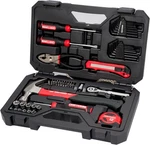 57 Piece Mechanics Tool Home Set, Sockets, Ratchet, Screwdrivers,. Fixed Price $85.02.