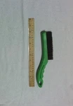 4X16 Row Shoe Handle Wire Brush 10" Tempered Steel Plastic Lot Of 12 Mw. Fixed Price $43.00.