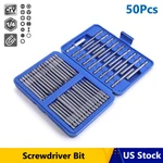 50PCS Extra Long Security Bits Hex Torx Star Spline Flat Screwdriver Box Set. Fixed Price $19.28.