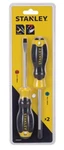Stanley Cushiongrip Screwdriver Set (2 Pc.) STMT66670. Fixed Price $9.99.