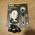 Klein Tools K33850 Bit Holder Set W/ Carabiner, 5-PIECE, Phillips, Auto Lock. Fixed Price $21.99.