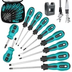 Vheonet Magnetic Screwdriver Set PCS,5 Phillips And Flat Head 10PC-GREEN. Fixed Price $23.49.