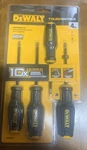 Dewalt Maxfit Tip Screwdriver Set - 4PC Brand New. Fixed Price $18.00.