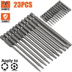 23PC Torx Bit Set Quick Change Connect Impact Driver Drill Security Tamper Proof. Fixed Price $13.98.