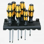 Wera 018282 Kraftform Plus 932/6 Slotted/phillips Screwdriver Set + Rack Pcs. Fixed Price $58.07.