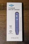 Olight Oknife Otacle D1 Mini Edc Multi Bit Precision Screwdriver - Blue Titanium. Fixed Price $32.00.