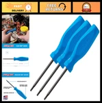 Professional Torx Screwdriver Set T15 3" Magnetic Tip, Tri-lobe Grip, Usa. Fixed Price $35.99.