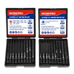 Workpro 20PCS Hex Head Allen Wrench Drill Set Metric And Sae New. Fixed Price $19.99.