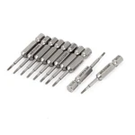 10PCS 1/4" Hex Shank Tip T6 Magnetic S2 Steel Torx Security Screwdriver Bits. Fixed Price $19.89.
