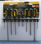 Stanley Screwdriver Set, Piece (60-100) Fs. Fixed Price $25.00.