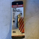 Black & Decker 5/16" Magnetic Power Nut Driver Pack Wyz. Fixed Price $5.00.