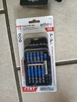 Wiha Tools 70289 Terminatorblue Impact Driver Bit Set With Belt Clip, 24 Pieces. Fixed Price $24.99.