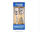 Toledo Electronic Door Handleset With Keypad Satin Nickel V160E Co/ca US15. Fixed Price $109.99.