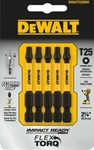 Dewalt Impact Ready Torx T25 In. Screwdriver Bit Pc DWA2TX25IR5. Fixed Price $12.89.