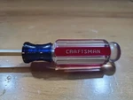 New Craftsman Screwdriver Slotted/flat, 3/16 Inch, 9" (225MM), CMHT65025, Sae. Fixed Price $9.99.