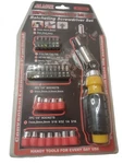 Racheting Screwdriver W/bit Set 32PCS JL-1021 New!!. Fixed Price $15.00.