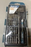 Anvil 36 Piece Precision Repair Tool Kit Phillips Hex Star Triangle Spammer Bits. Fixed Price $12.50.